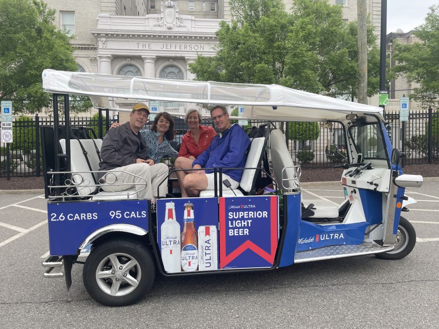 Richmond: Private City Tour by Tuk Tuk - Monument Avenue and the Virginia Museum of Fine Arts