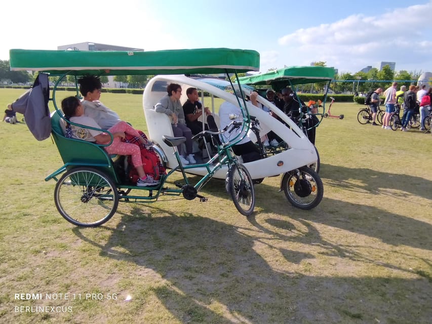 Rickshaw for 2 and Driver-Shared Guide (Combo Vehicle Group) - Museum Island, Berlin Cathedral, and Unter den Linden