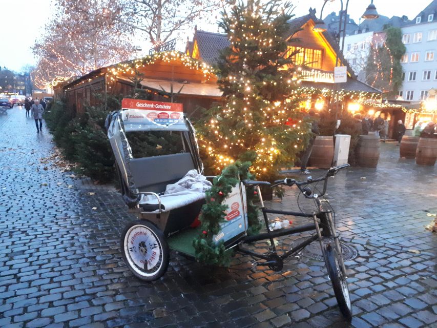 Rickshaw Glühwein Ride - Old Town, Town Hall, and the city’s long timeline