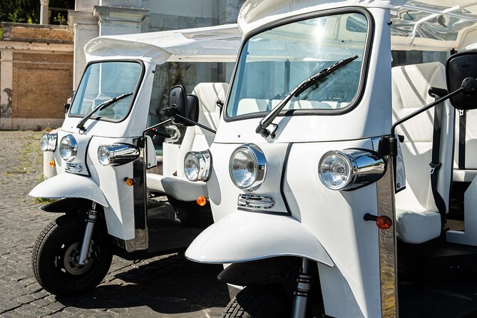 Rome 2h Tuk-tuk Tour with Prosecco & Hidden Gems - Caracalla Baths and Rome’s public life