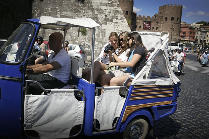 Rome by Ape Calessino Auto Rickshaw - Why an Ape Calessino works well in Rome