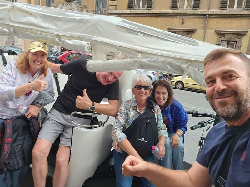 Rome: City Center Private Tour With Tuk-Tuk - What the $112.15 price gets you