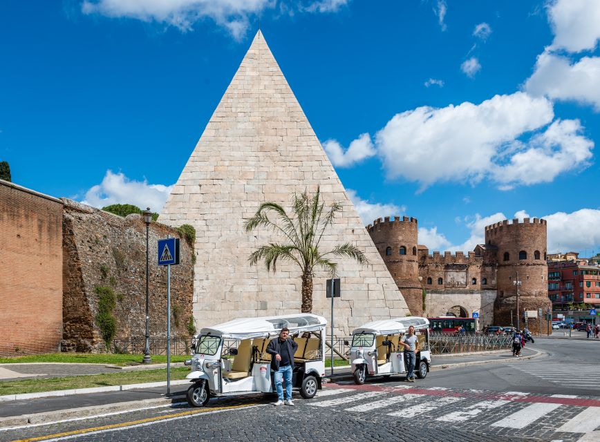 Rome: Private City Tour by Electric Tuk Tuk - Trevi Fountain and Rome’s famous center