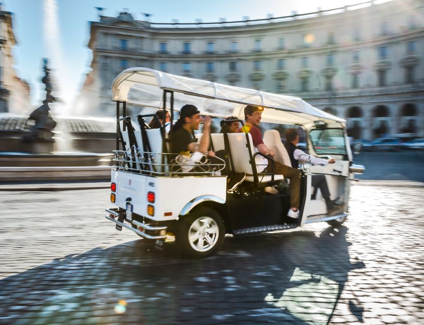 Rome: Private City Tour by Electric Tuk Tuk - What the ride feels like on cobbled streets