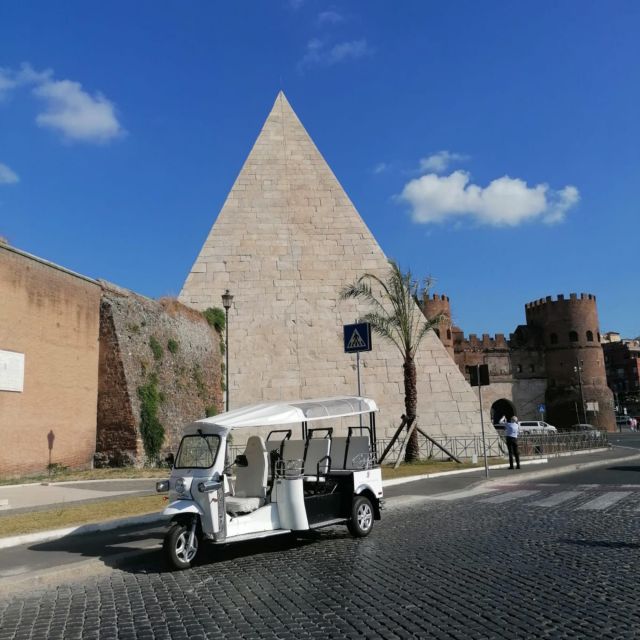 Rome: Private City Tour by Electric Tuk Tuk - The Colosseum and Ancient Rome