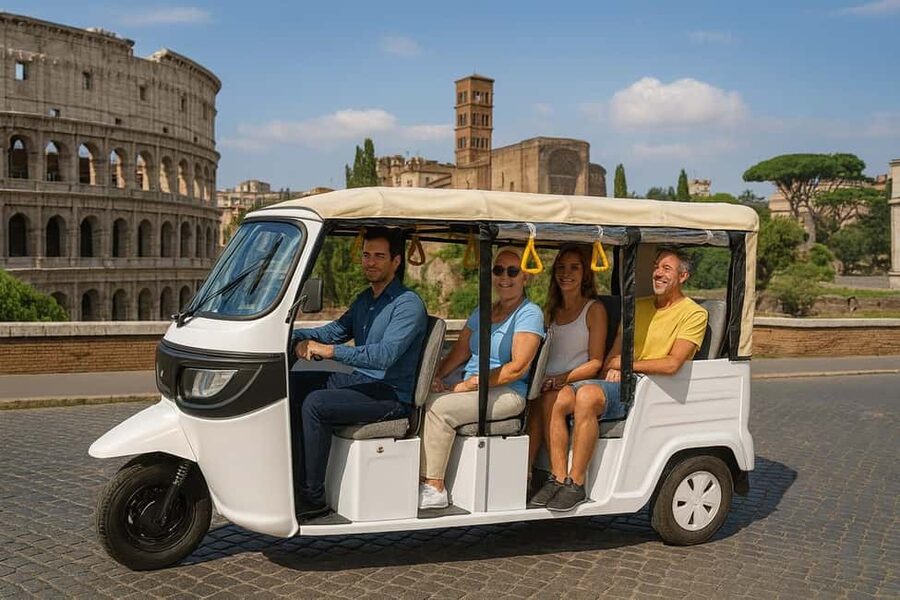 Rome: Timeless Electric Tuk-Tuk Photography Service - At a glance
