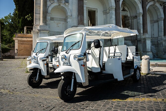 Rome Tuk-tuk Tour with Hotel Pickup and Prosecco - Key points to know before booking