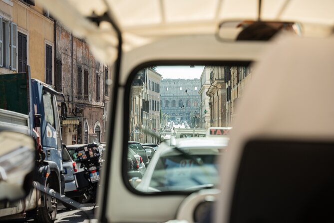 Rome Tuk-tuk Tour with Hotel Pickup and Prosecco - The Pyramid of Cestius adds an unexpected Roman sight
