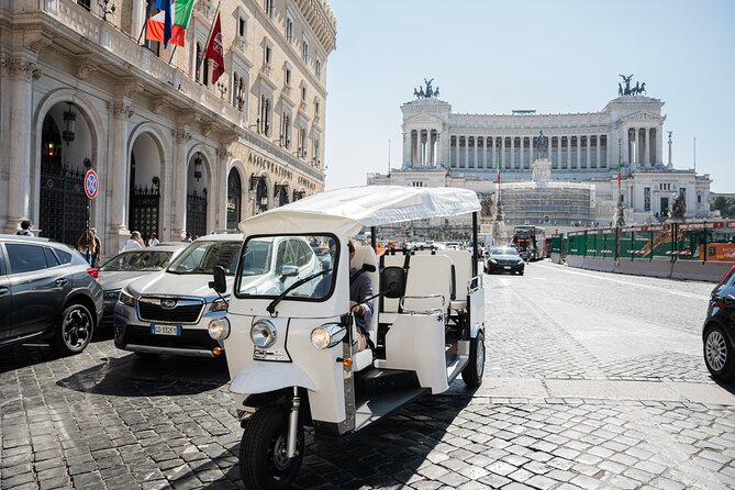 Rome Tuk-tuk Tour with Hotel Pickup and Prosecco - Piazza del Popolo gives the tour a Roman centerpiece