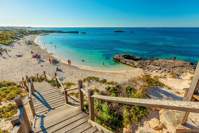 Rottnest Island 90-minute E-Rickshaw Adventure with Tour Guide - Bathurst Lighthouse and Pinkies Beach