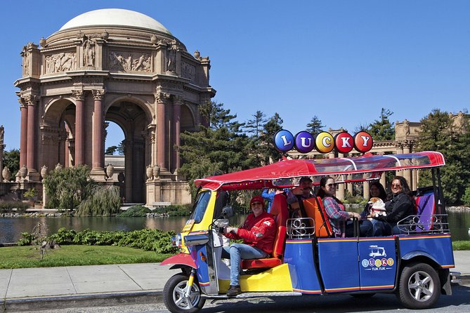 San Francisco Private Group City Tour 2.5 Hours - Lucky Tuk Tuk - Starting at Fisherman’s Wharf