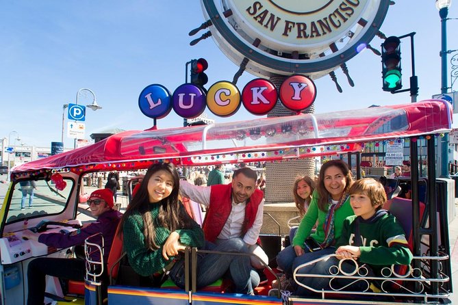 San Francisco Private Group City Tour 2.5 Hours - Lucky Tuk Tuk - Fort Point delivers the best Golden Gate views