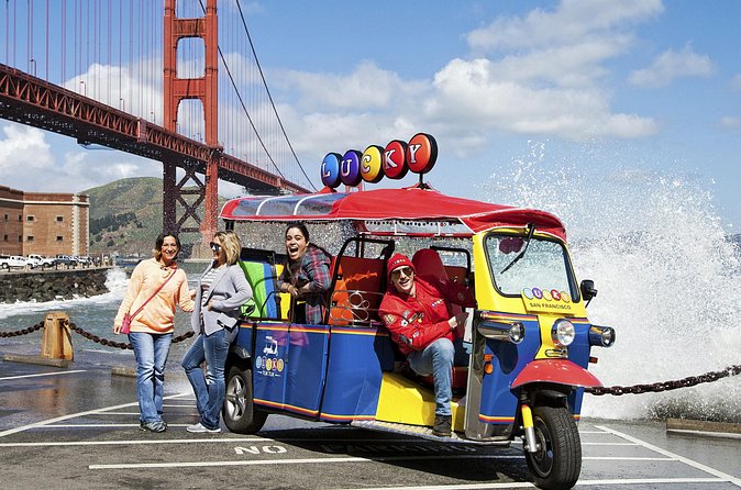 San Francisco Private Group City Tour 2.5 Hours - Lucky Tuk Tuk - Union Square and the central city