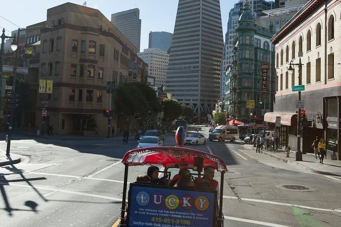 San Francisco Private Group City Tour - Lucky Tuk Tuk - Golden Gate views are the strongest part