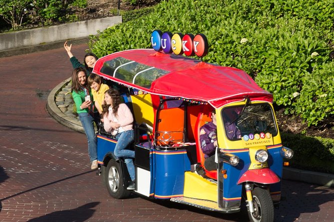 San Francisco Private Group City Tour - Lucky Tuk Tuk - Lombard Street and Fisherman’s Wharf
