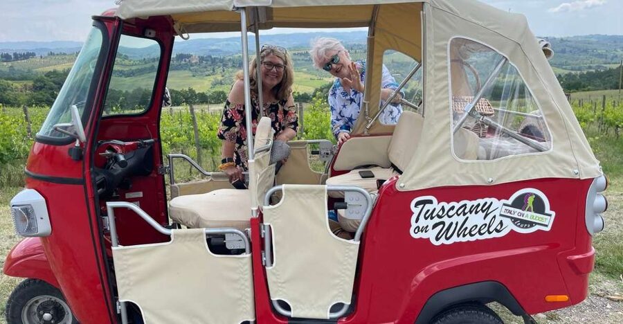 San Gimignano: Chianti Hills Tuk-Tuk Tour for 2 - Key points to know before you book