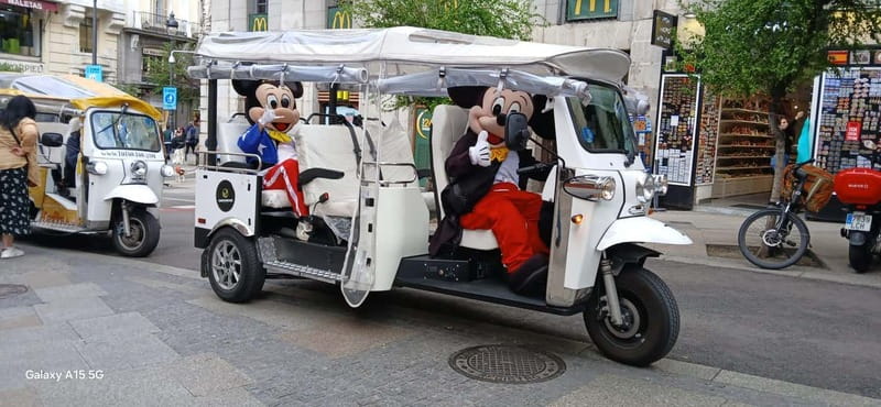"See Madrid Differently: A Premium Private Tuk Tuk Ride" - The Palace, Almudena Cathedral, and Teatro Real
