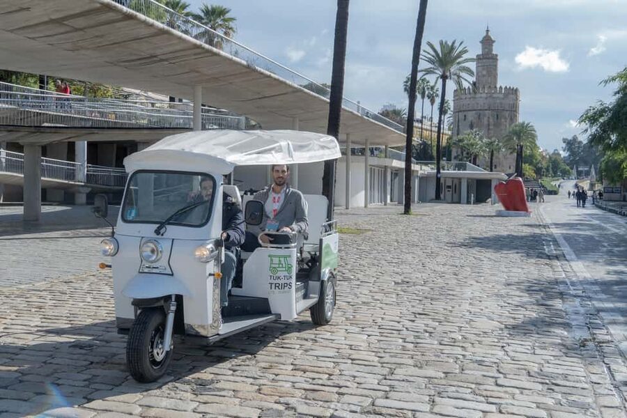 Seville: 1-hour private tour of Seville with Tuk-TukTrips! - A quick way to see Seville without wearing out your feet