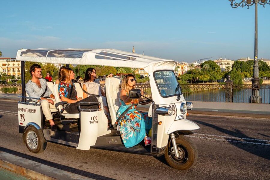 Seville: Private City Tour by Eco Tuk Tuk - Plaza de España, the tour’s essential stop
