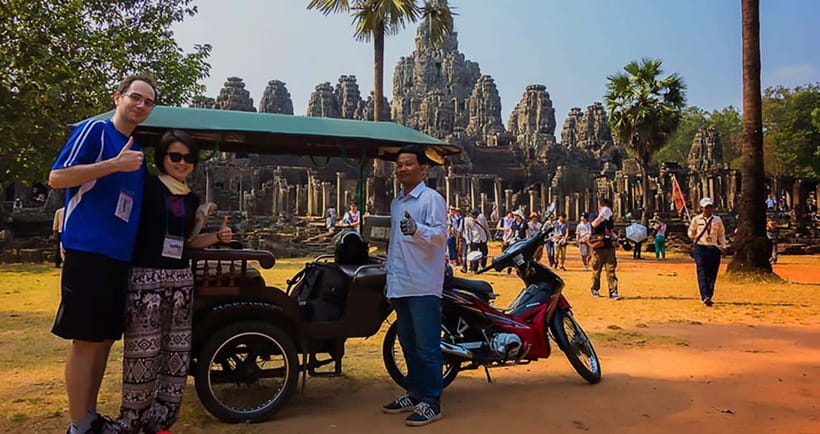 Siem Reap : Private Tuk-Tuk Tour of the Magnificent Temples. - Finishing at Banteay Kdei