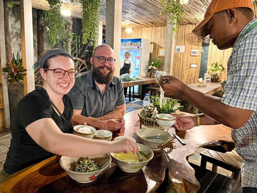 Siem Reap: Street Food Experience by Tuk-Tuk - Starting with Lort Cha and a Cambodian food lesson