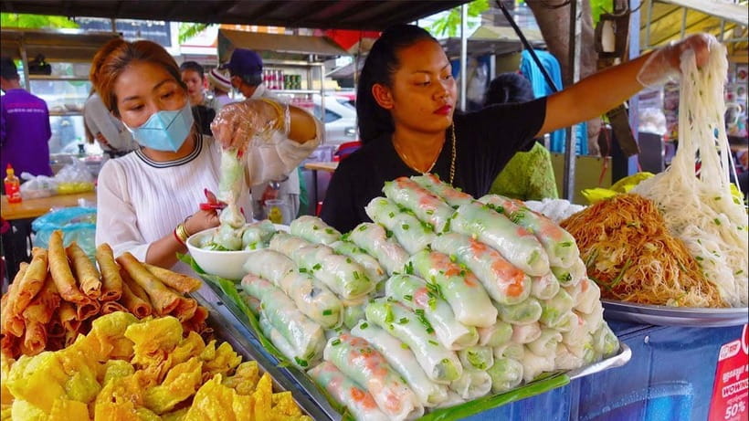 Siem Reap Street Foods Tour by Tuk Tuk with Personal Guide - How adventurous is the food?