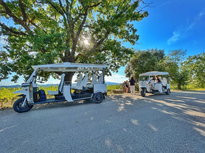 Siena: Tuk Tuk Tour with Wine Tasting - Key points at a glance