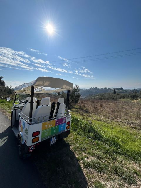 Siena: Tuk Tuk Tour with Wine Tasting - The Chianti hills and the local winery