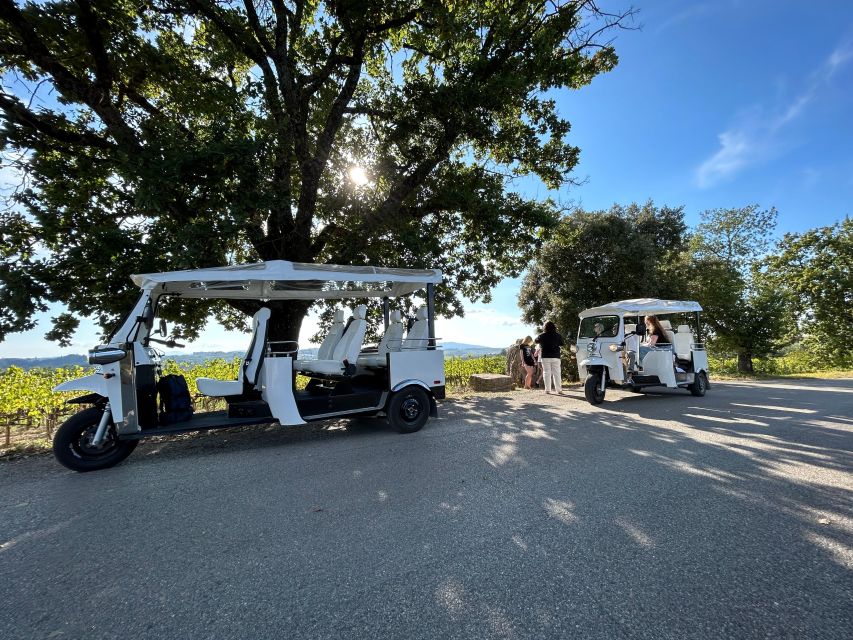 Siena: Tuk Tuk Tour with Wine Tasting - The final 50 minutes back to Siena