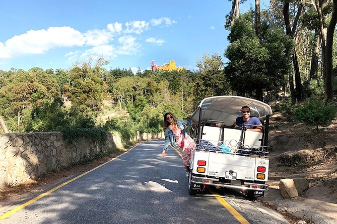 Sintra Electric Tuk Tuk Tour with Local Expert Guides 2h30 - Quinta da Regaleira from the outside