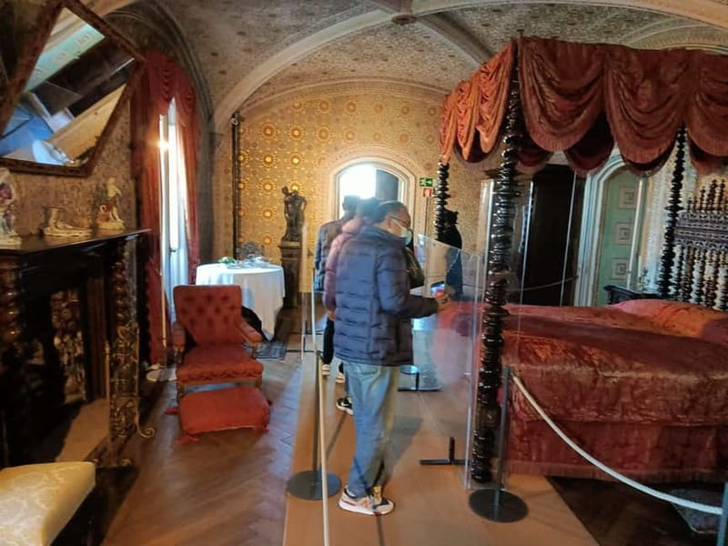 Sintra: Pena Palace and Park Entry Ticket with Tuk Tuk Ride - Entering Pena Palace with your ticket