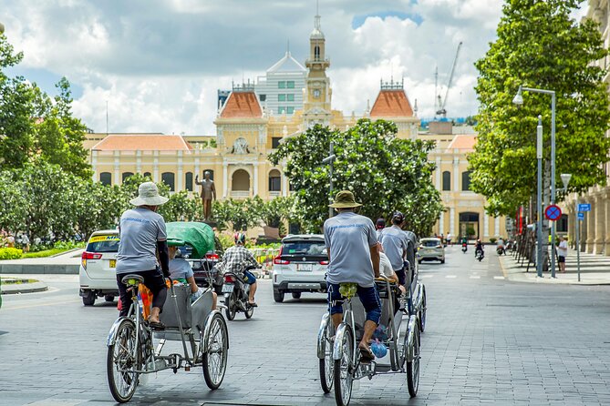 Small-group Saigon City Tour: 1-day Must-See Icons & Cyclo Ride - The War Remnants Museum requires time and care