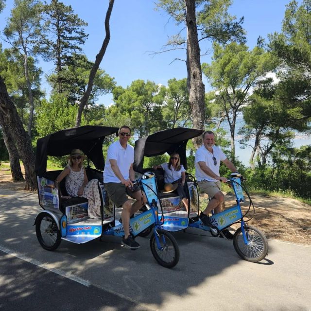 Split Tour in Private Electric Rickshaw - Poljud Stadium and the ride back