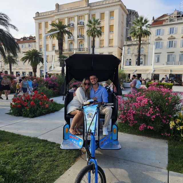 Split Tour in Private Electric Rickshaw - Starting beside the Riva and Diocletian’s Palace