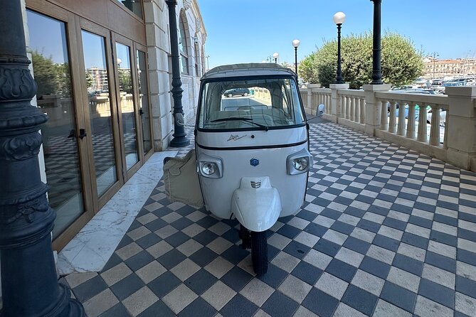 Syracuse and Ortygia and Park Neapolis Tuk-Tuk Tour - Maniace Castle and views toward the water