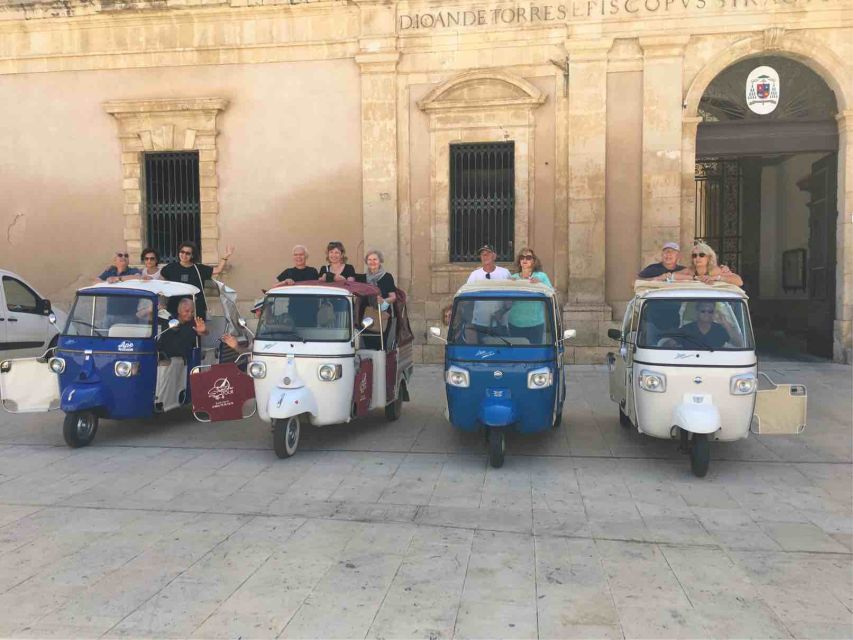 Syracuse: Private Tour of Ortygia on a Tuk Tuk - Why a tuk tuk works well in Ortigia