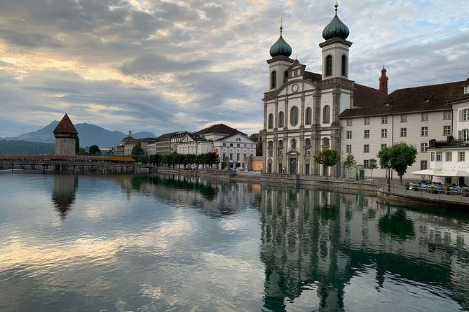 The heart of Lucerne with the Etuktuk - Old Town Lucerne, your first sense of the city