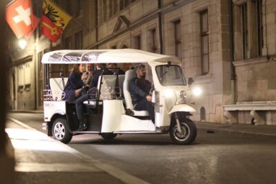 The Private Tuk Tuk Tour with one of The Best Fondues in Geneva!