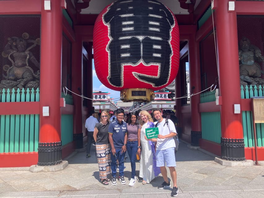 Tokyo: Asakusa Highlights Walking (OP : Rickshaw Experience) - Key points at a glance