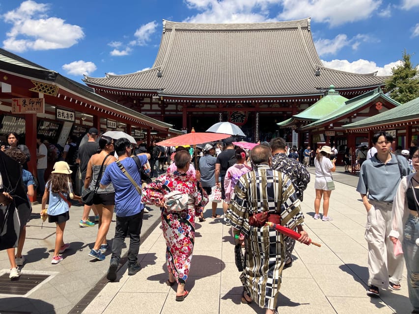 Tokyo: Asakusa Highlights Walking (OP : Rickshaw Experience) - Senso-ji and Asakusa Shrine