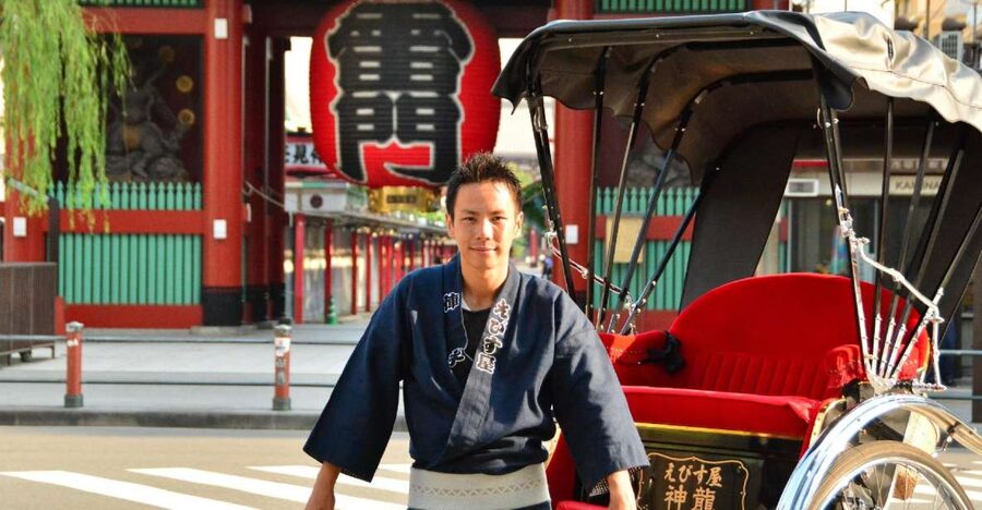 Tokyo: Asakusa Sightseeing Tour by Rickshaw - Hanakawado and the view toward the Sumida River