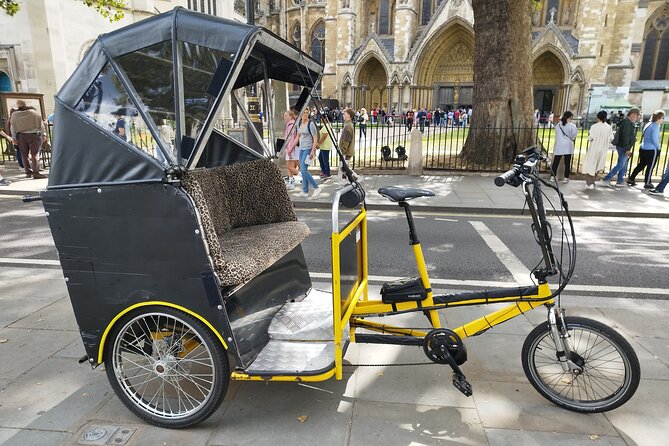 Touching Distance LONDON Rickshaw/Pedicab Private Tour - Soho, Chinatown, and Covent Garden change the pace