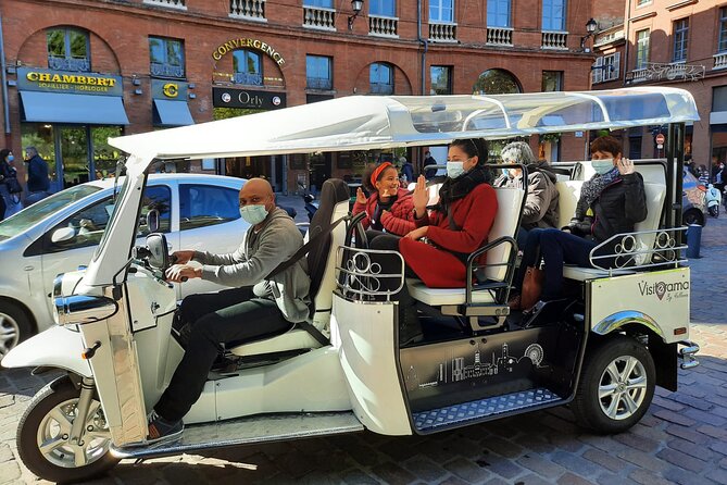 Toulouse Tour in Electric Tuk Tuk - Gardens, markets, and the city’s quieter corners