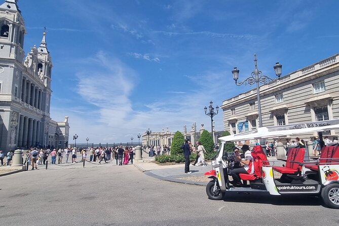 Tour Madrid in 2 hours! Electric Tuk - Fast, Fun, and Exclusive - Key points at a glance