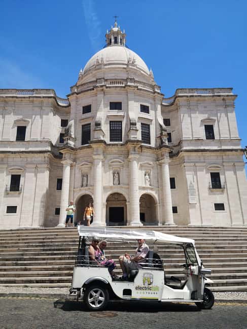 Travel to the Medieval part of Lisbon by Tuk Tuk - São Vicente de Fora and the National Pantheon