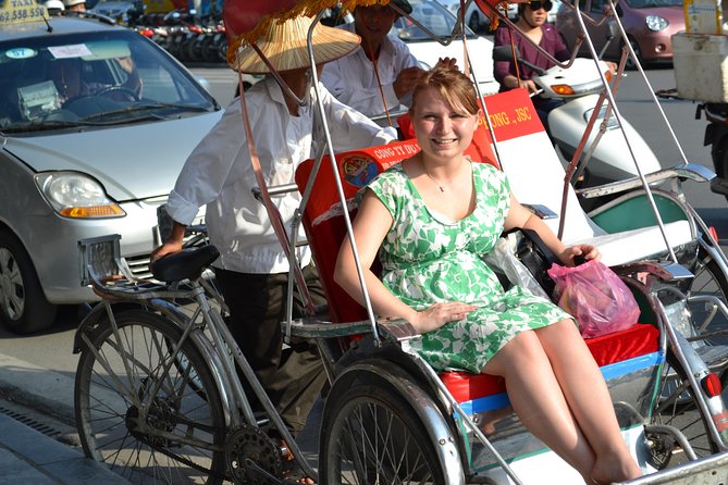 Trishaw Cyclo Tour Hanoi Old Quater Highlights - Hoan Kiem Lake, Turtle Tower, and Ngoc Son Temple
