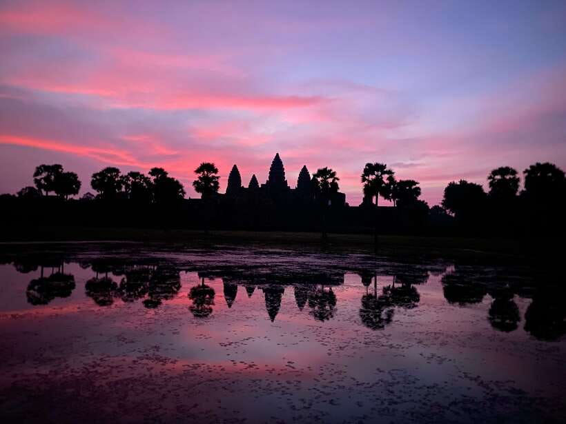 Trusty Tuk Tuk - Sunrise at Angkor Wat