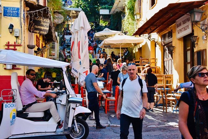 Tuk Tuk Athens Piraeus Cruises & Complete City Tour - Private 4 hours - Olympian Zeus and Hadrian’s Arch