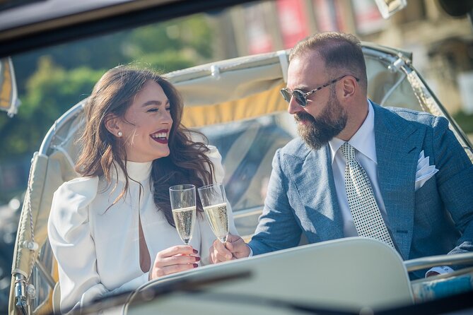 Tuk Tuk Bucharest Romantic Tour with miniBAR - The Romanian Athenaeum and the former Royal Palace