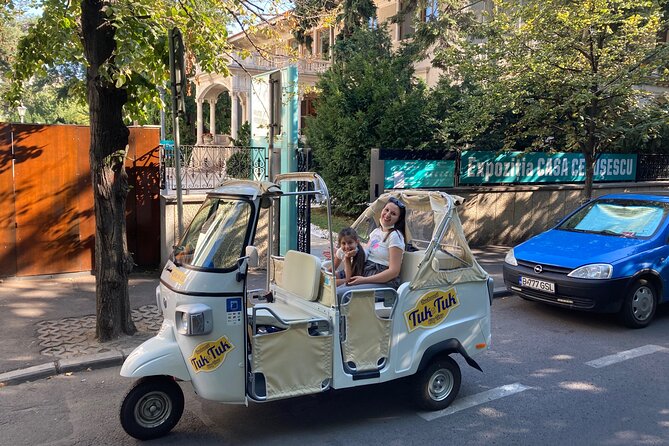 Tuk Tuk Bucharest Tour - Unique Experience in town! - Royal Bucharest and Revolution Square